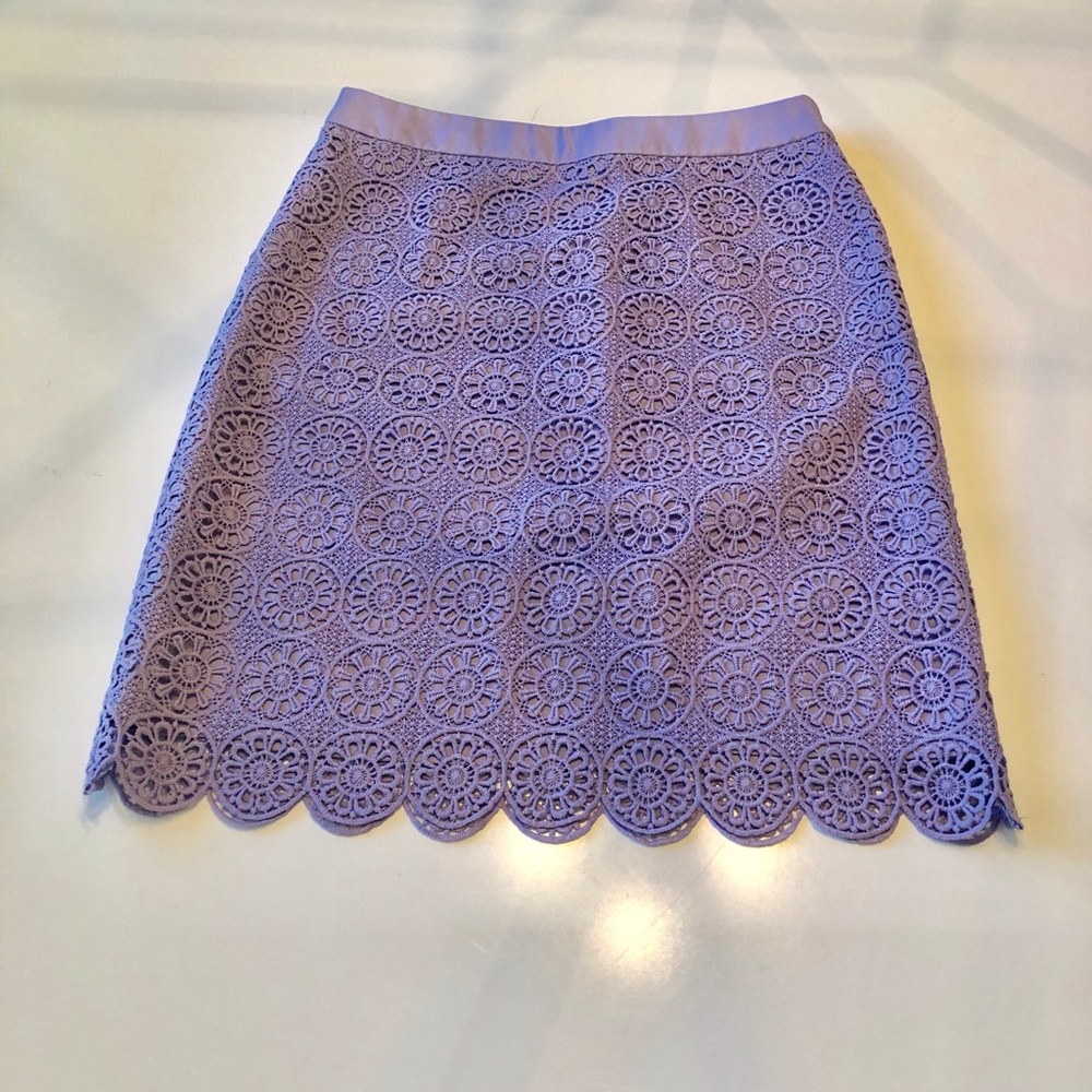 Limited Crochet Lavender Skirt